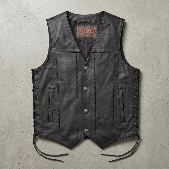 Buffalo - Mens Premium Leather Vest