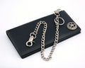 BWC236 Black Texas Star Concho Leather Wallet