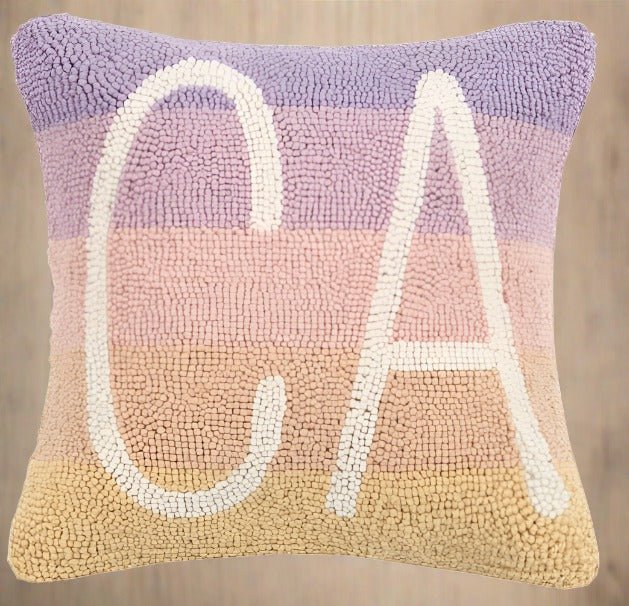 CA California Pastel Sunset Hook Pillow - The Riviera Towel Company