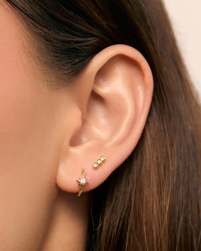 Caitlin Flat Back Single Earring