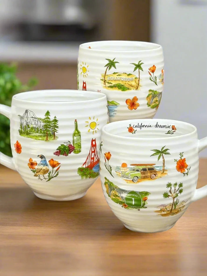 California Dreamin' Mug - The Riviera Towel Company