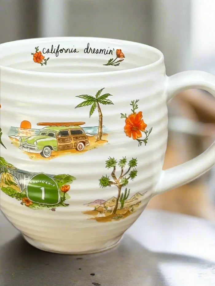 California Dreamin' Mug - The Riviera Towel Company