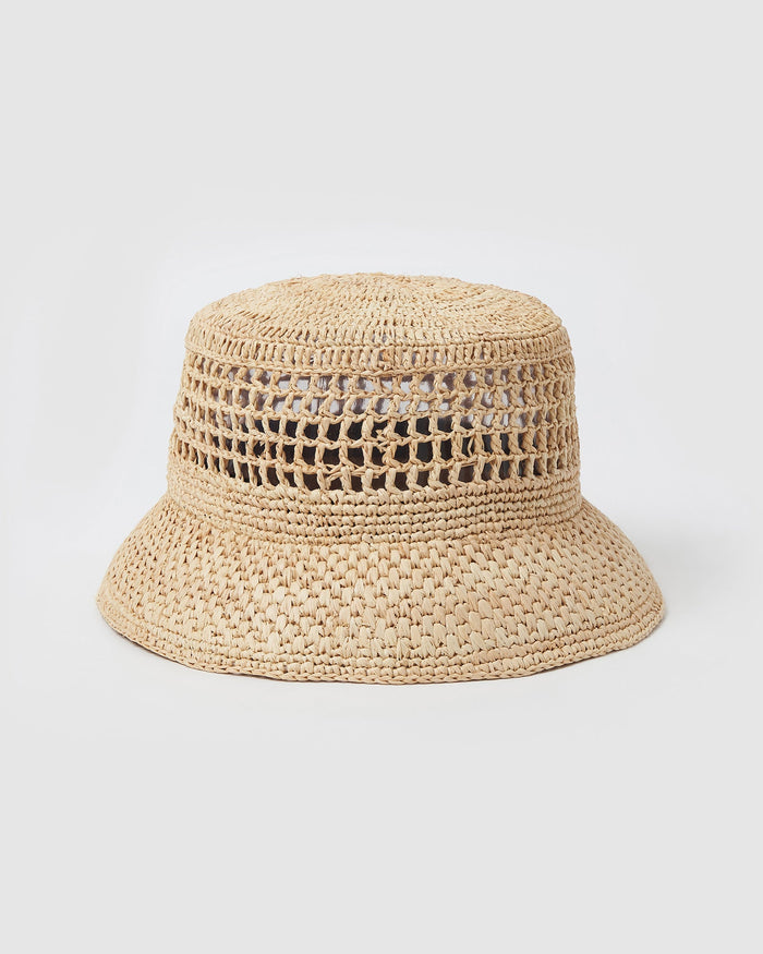 Camille Sun Hat - Natural