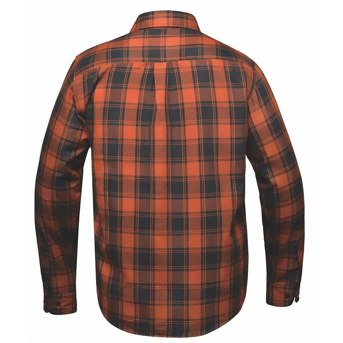 Canyon - Men's Long Sleeve Motorcycle Flannel Shirt