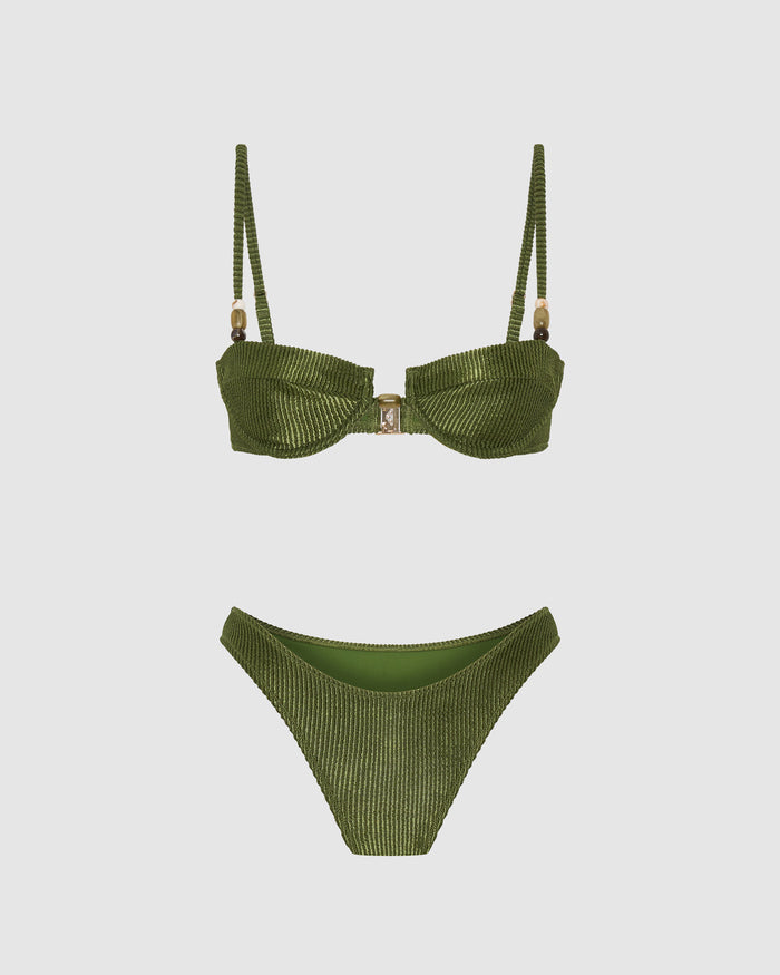 Capri Bikini Set - Matcha