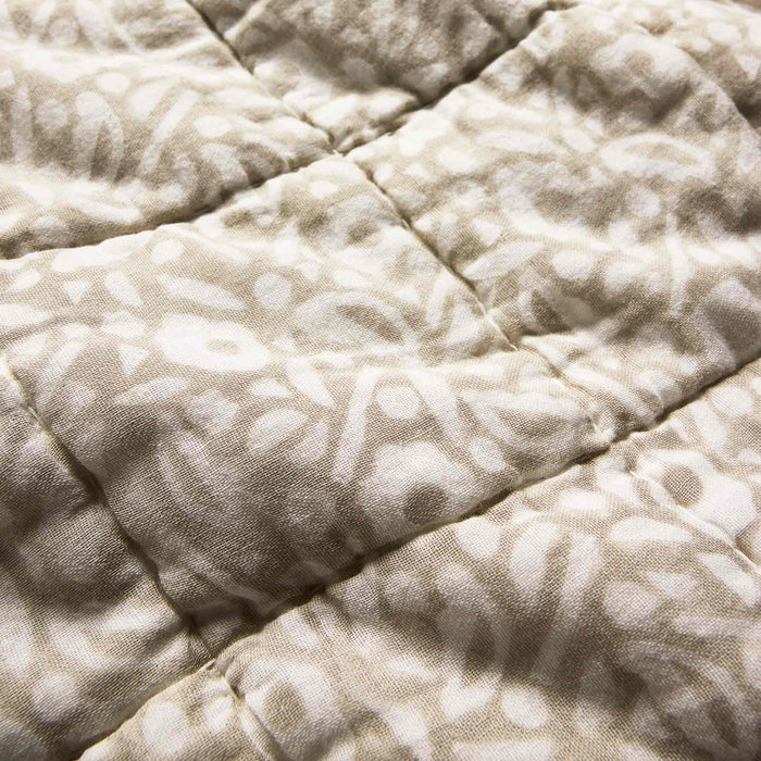 PDP2 Option[Hand Block Print Floral in Pebble] DETAIL