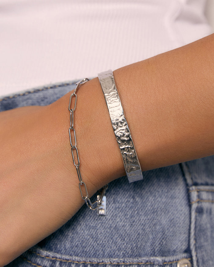 Catarina Bracelet Stack - Silver