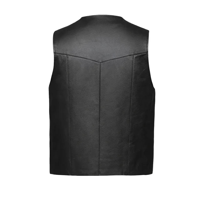 Cattleman - Mens Premium Leather Vest