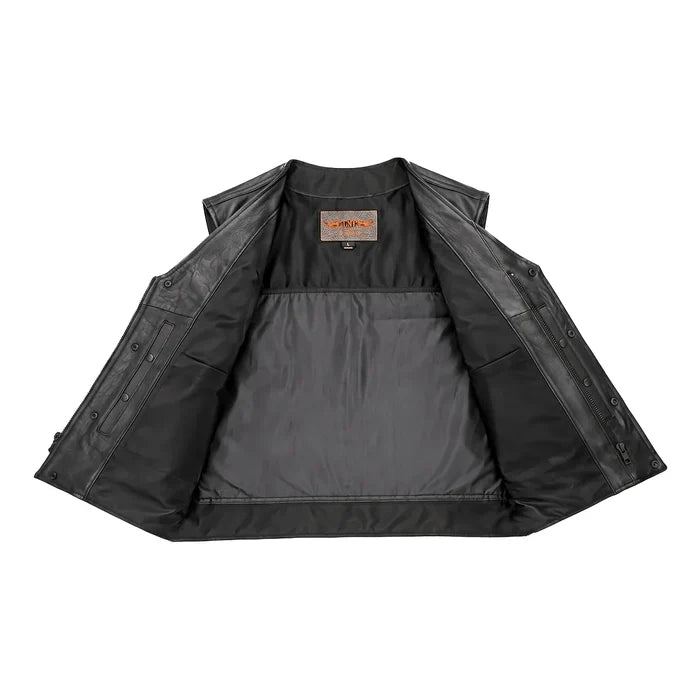 Cattleman - Mens Premium Leather Vest