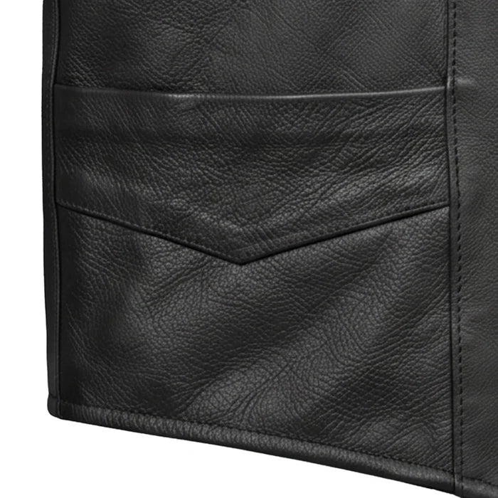 Cattleman - Mens Premium Leather Vest