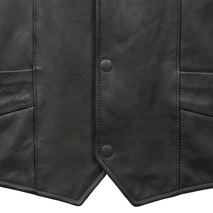 Cattleman - Mens Premium Leather Vest