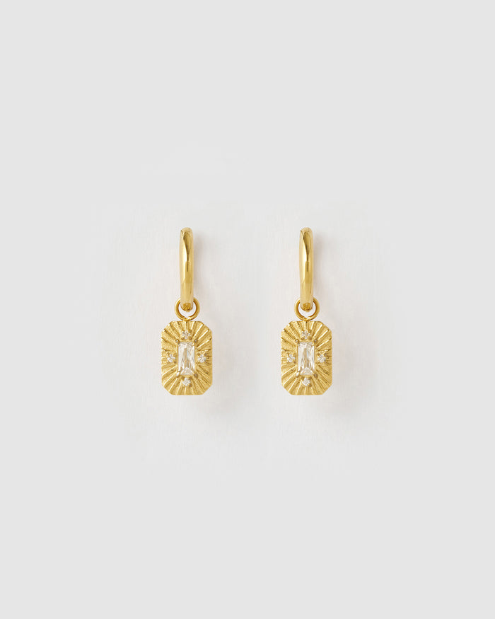 Cazimi Gold Earrings