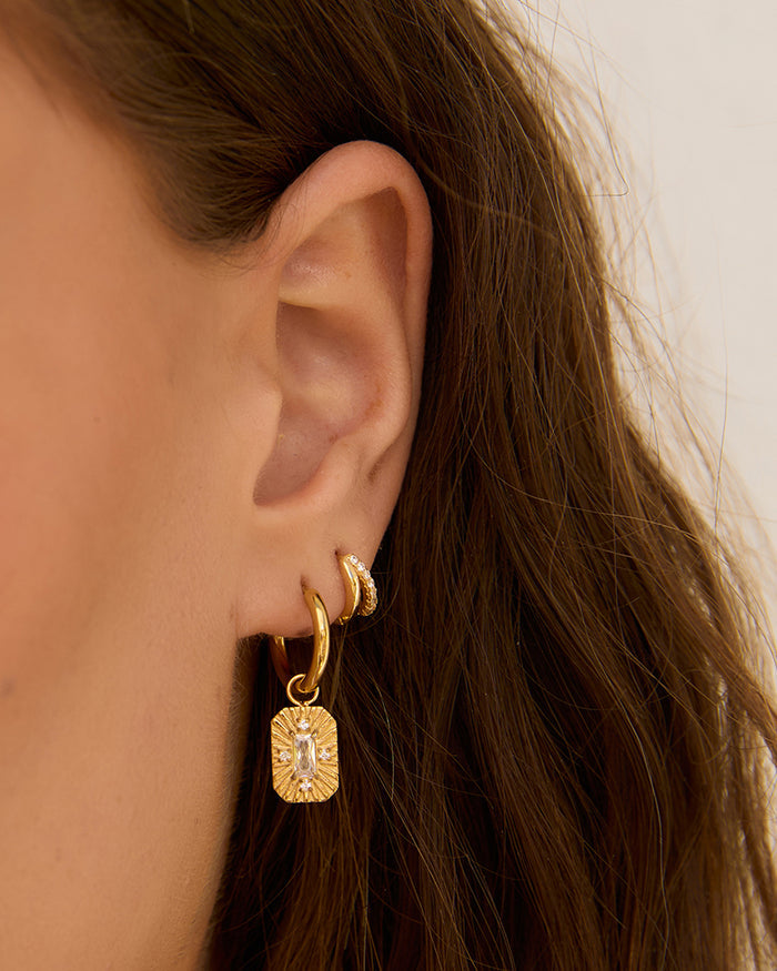 Cazimi Gold Earrings