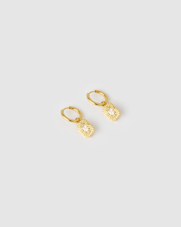 Cazimi Gold Earrings