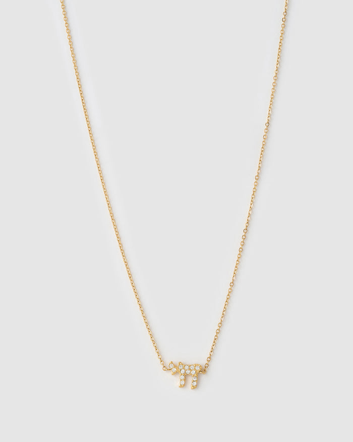 Chai Necklace - Stone