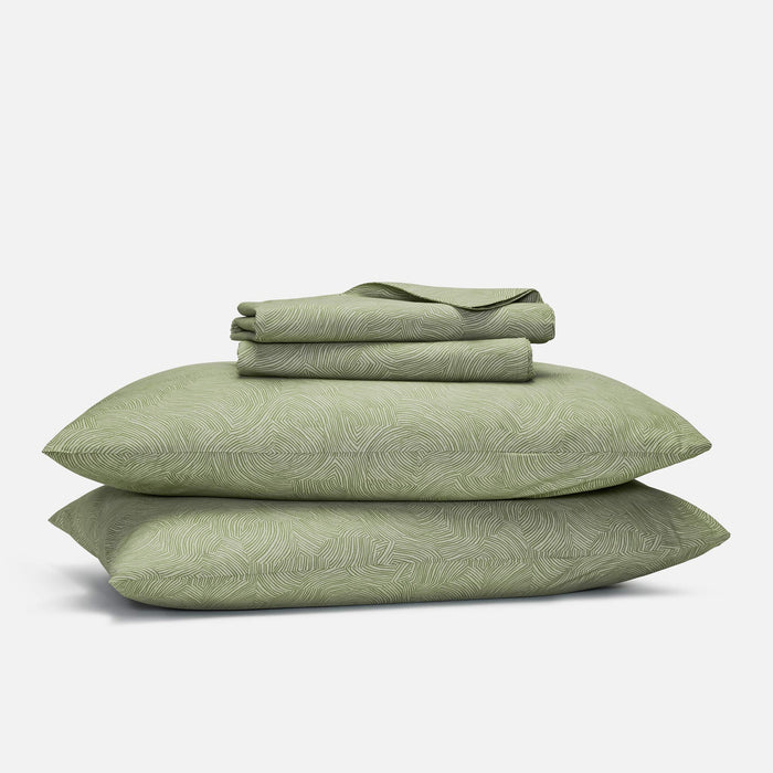 Calm Waters in Tonal Fresh Moss / Twin