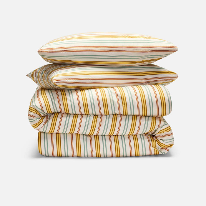 Retro Stripe in Cream / Twin/Twin XL