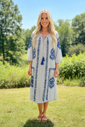 Coastal Striped Dress