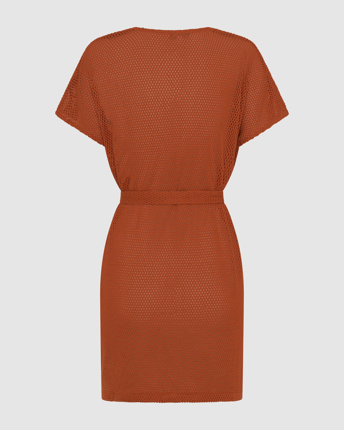 Como Dress - Apricot
