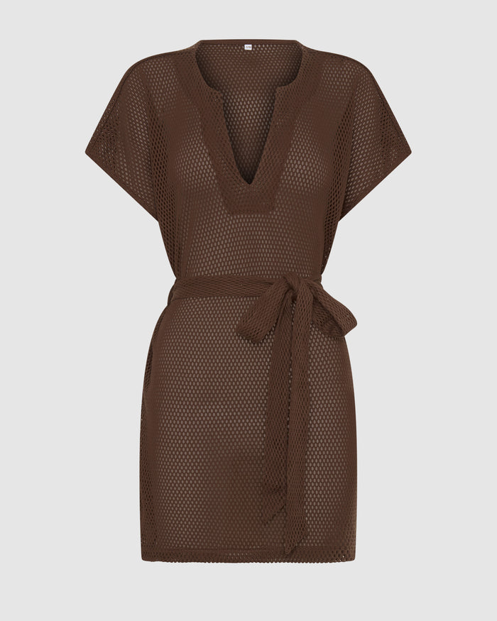 Como Dress - Chocolate