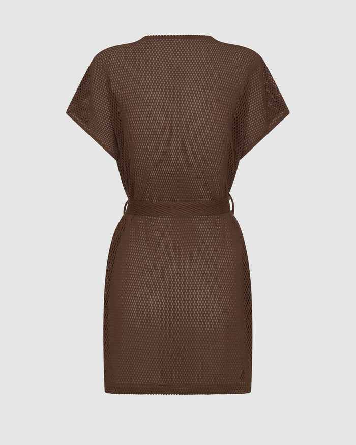 Como Dress - Chocolate