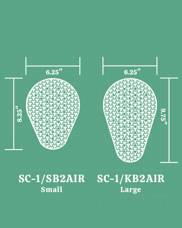 Contoured Tripleflex Air Level 2 Ventilated Armor (SAS-TEC)