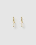 Cordelia Pearl Earrings - Gold