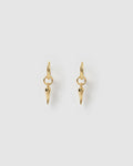 Cornicello Gold Charm Earrings - Small