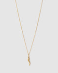 Cornicello Gold Charm Necklace - Large