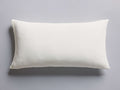 White rectangular Cotton Gauze Sham lying flat, showing its soft, crinkled texture. Simple gray background.