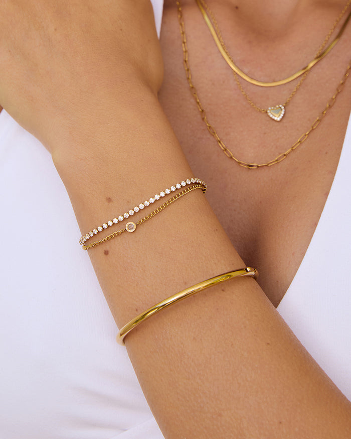 Courtney Gold Bracelet