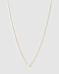 Cressida Pearl Necklace - Gold