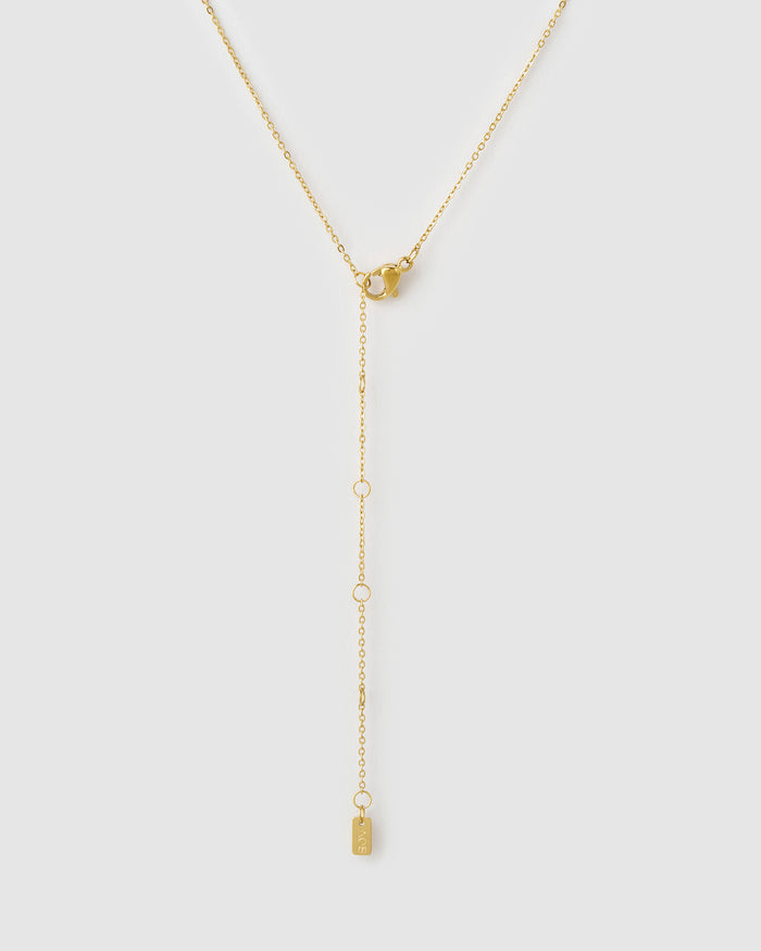 Cressida Pearl Necklace - Gold