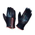 Crimson Edge - Women's Leather Motorcycle Gloves
