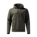 Crossover Hoodie in Cypress, front view #cypress
