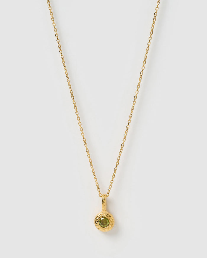Crushed Birthstone Necklace