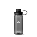Custom YETI Yonder 20 oz Water Bottle in Charcoal with tether cap