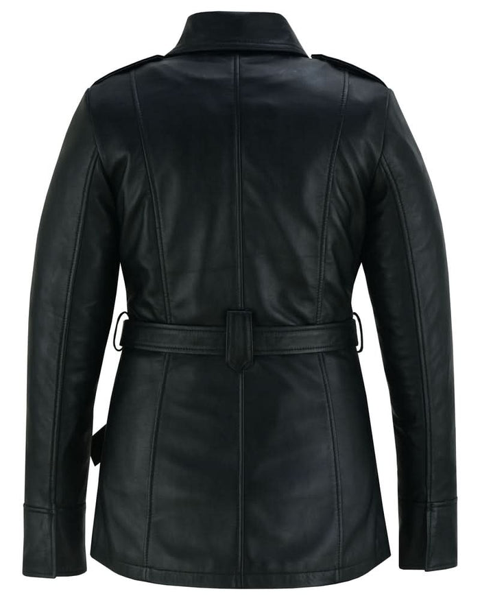 Dark Siren Women's Leather Jacket Black