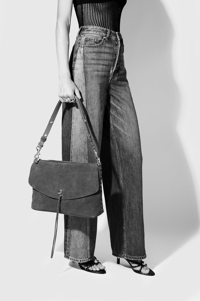 Darren Large Top Zip Shoulder Bag