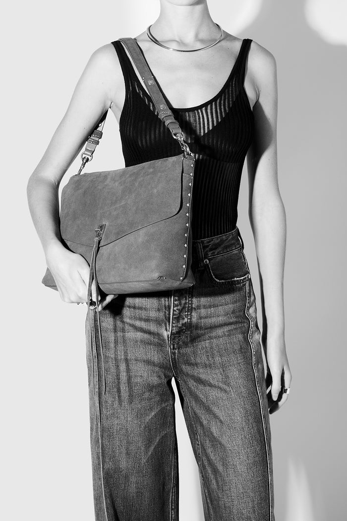 Darren Large Top Zip Shoulder Bag