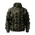 Deception Leafy Jacket in Mossy Oak Full Foliage, front view #mossy_oak_full_foliage