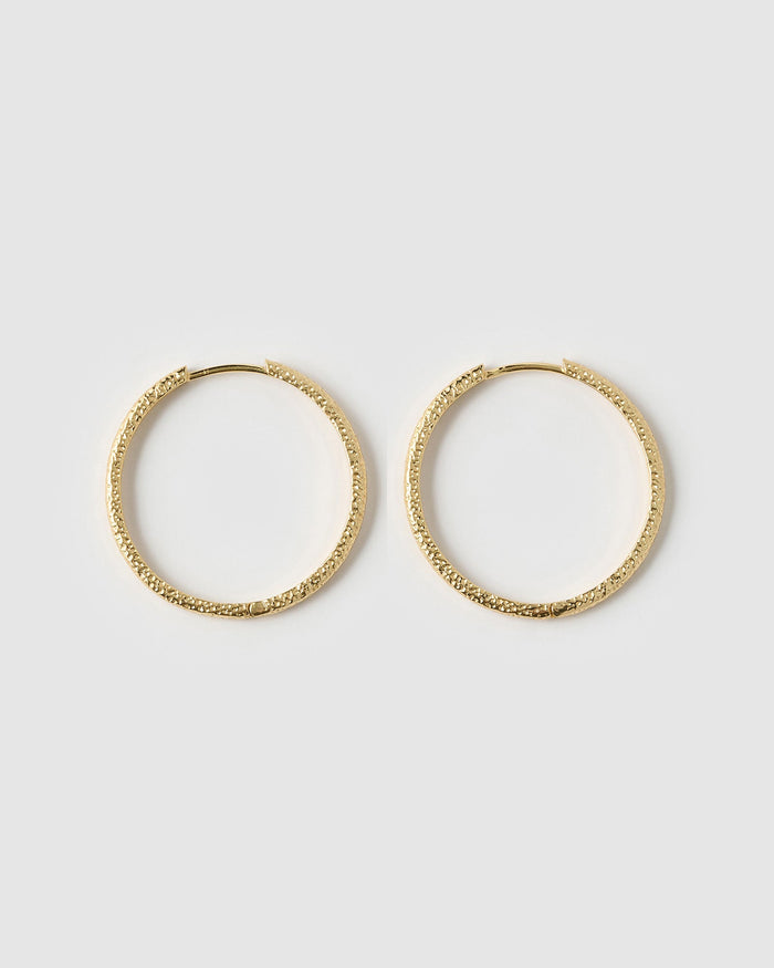 Double Hoop Earring Stack - Gold