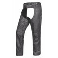 Dragster - Unisex Leather Motorcycle Chaps with Jeans Pockets