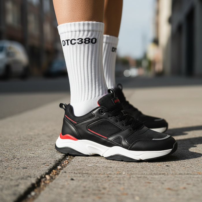 DTC380 Crew Socks - Detail Shot