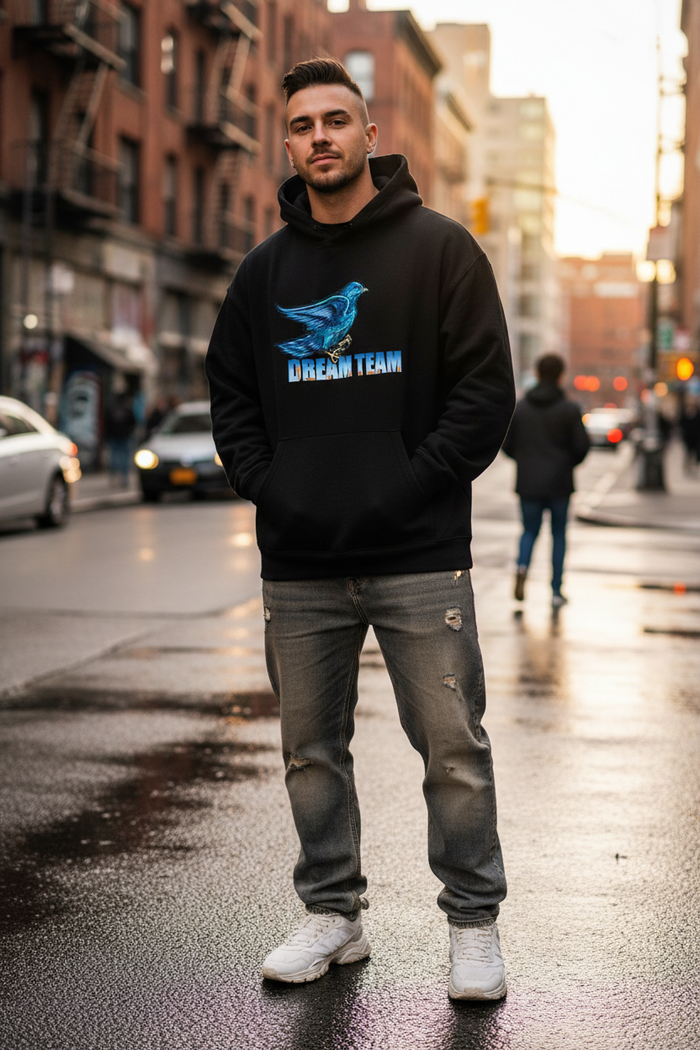 DreamTeam Men's Hoodie - City Street