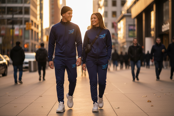 DreamTeam Tracksuit - Navy Couples