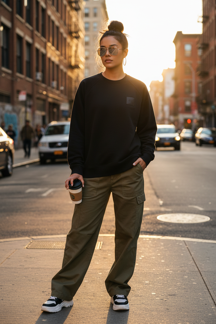 DreamTeam Women's Crew Neck - City Street