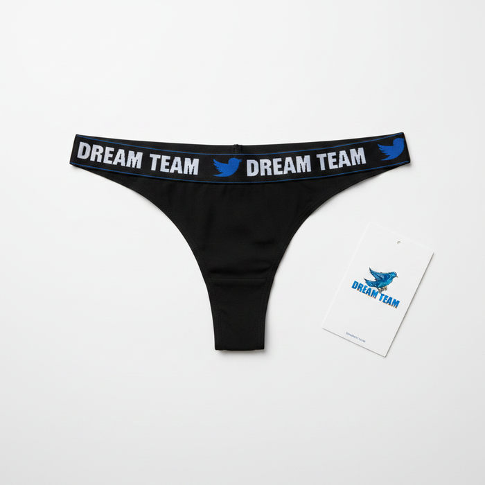 DreamTeam Women's Thong - Flat Lay