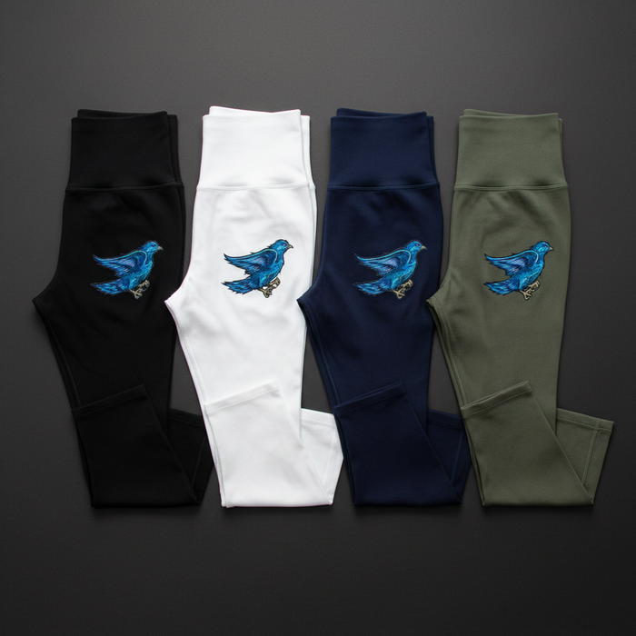 DreamTeam Women's Tights - All Colors Flat Lay