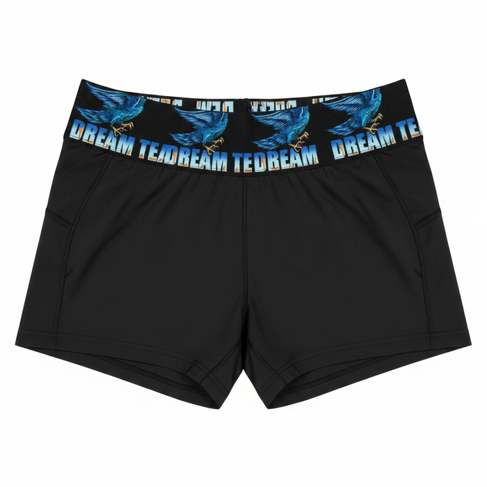 DreamTeam Women's Volleyball Shorts - Logo Detail
